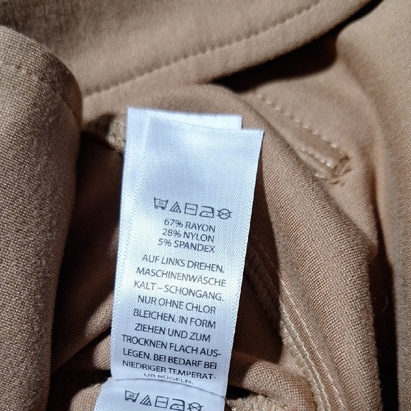 Joie Tan Blazer with Gold Accents - Picture 8 of 12